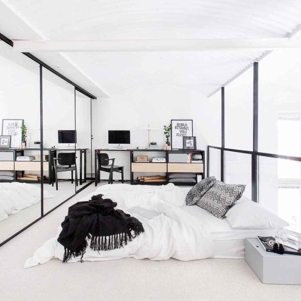 Изображение к проекту Дизайн спальни в скандинавском стиле